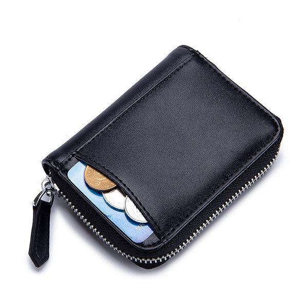 Trends Leather RFID Card Holder & Coin PurseImage