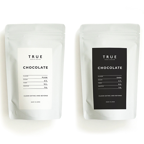 True Food & Design Chocolate Plain & Dark Flavor SetImage