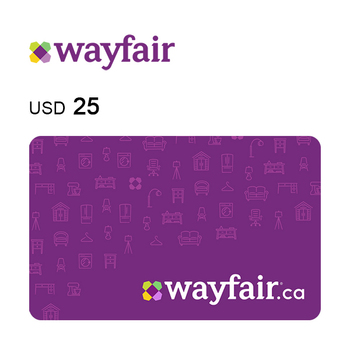 Wayfair e-Gift Card $25