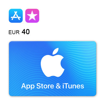 App Store en iTunes cadeaukaart €40