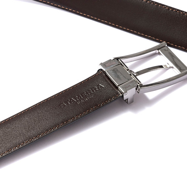 Stamerra Italian Leather Reversible BeltImage