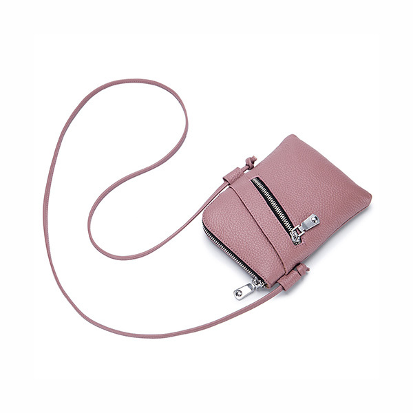 Trends Genuine Leather Causal Crossbody BagImage