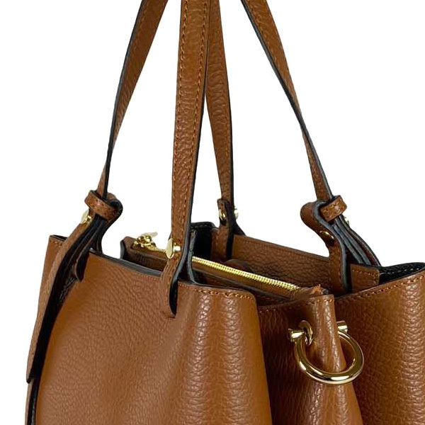 Emilio Masi Leather Tote BagImage
