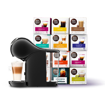 Automatický kávovar a zásoba kávy na celý rok