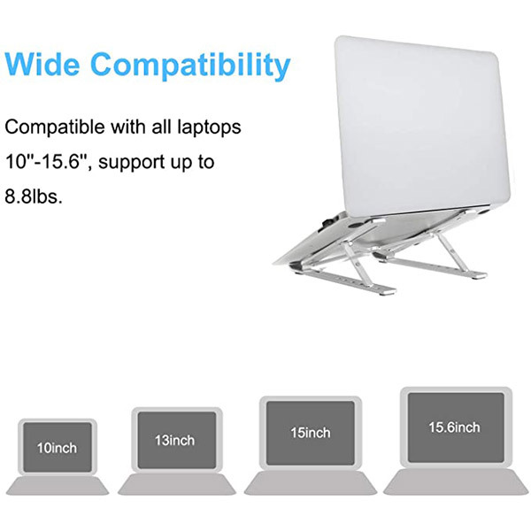 Trends Universal Multifunctional Folding Portable Laptop StandImage