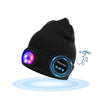 Trends LED Lighted Bluetooth Musical Runing Beanie Cap