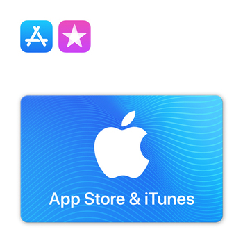 Tarjeta regalo para App Store & iTunes