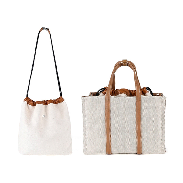 Trends Canvas Tote Bag Shoulder Women HandbagsImage