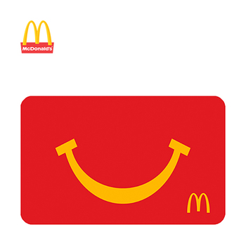 McDonald's Cartão de presente eletrônico