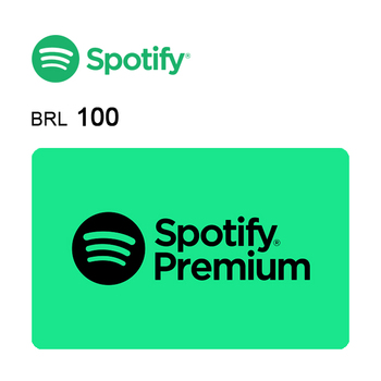 Spotify Premium Cartão de presente eletrônico de 6 meses (R$100)