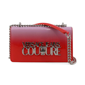 Versace Rectangular Logo Plaque Shoulder Bag