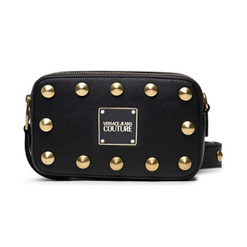 Versace Stud-Embellished Crossbody Bag