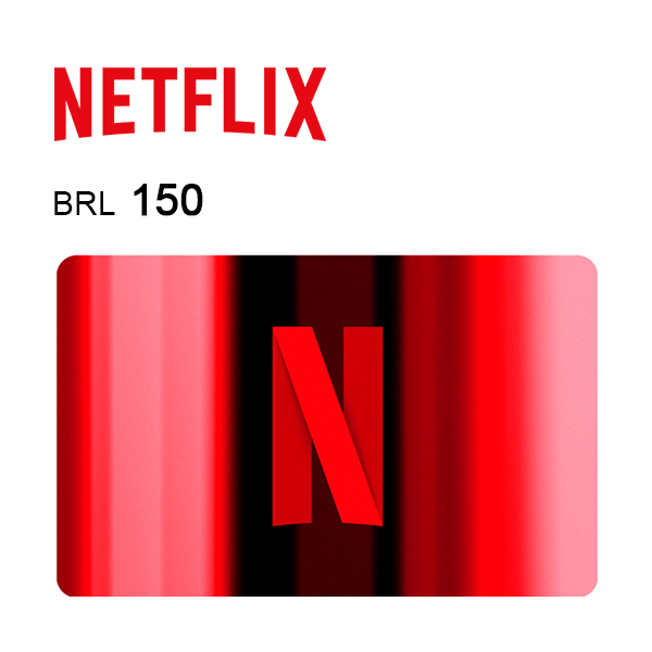 Netflix Cartão de presente eletrônico R$150Imagem