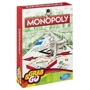 Hasbro Monopoly Board Game - Grab & Go