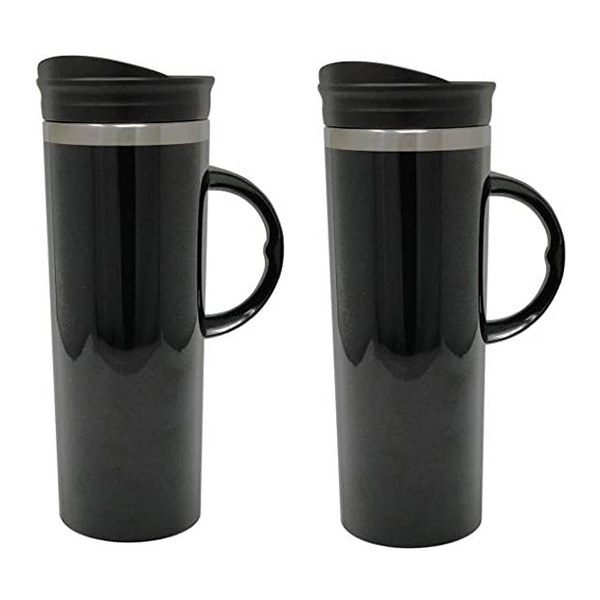 La Cruise LUSTRE Stainless Steel Double Wall Mug Pack of 2Image