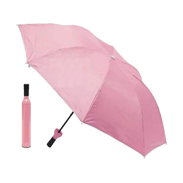UV 보호 및 비를 위한 병 덮개 우산을 가진 방풍 이중 우산이미지