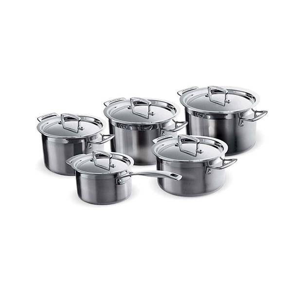 Le Creuset Stainless Steel Cooking Set 10pcsImage