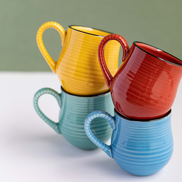 Juego de Tazas de Cerámica 