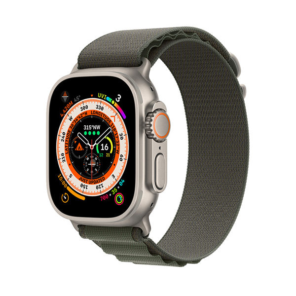 Apple Watch Ultra GPS+Cellular Titanium − 49mm, Alpine LoopImage