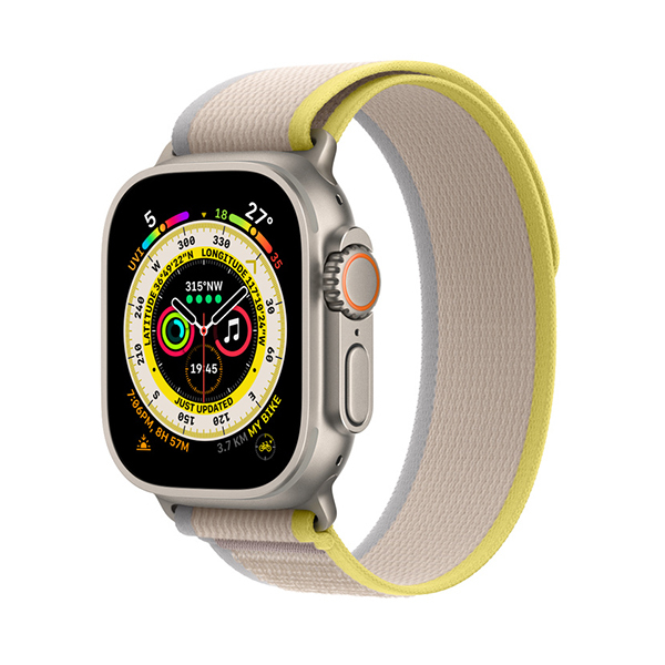 Apple Watch Ultra GPS+Cellular Titanium − 49mm, Trail Loop (S/M)Image