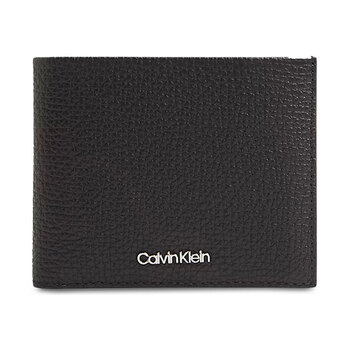 Calvin Klein Logo Lettering Leather Bi-Fold Wallet
