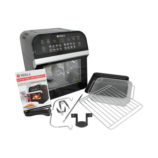Milex™ HURRICANE Digital Airfryer Oven with Roitisserie 12LImage