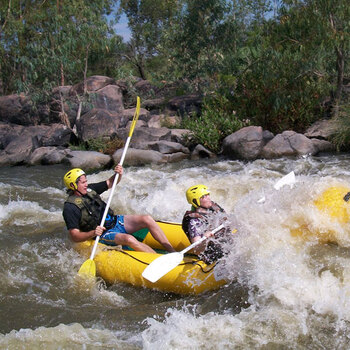 North Free State : River Rafting on the Vaal River