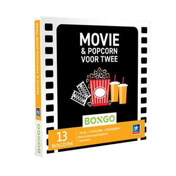 Film met popcorn en frisdrank voor Twee
