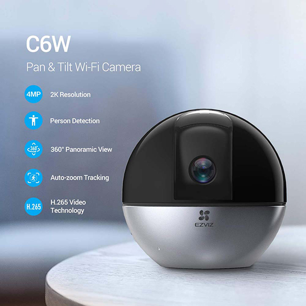 EZVIZ C6W 4MP Smart PTZ Indoor CameraImage