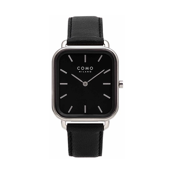 Como Milano Square Ladies Watch with Leather StrapImage