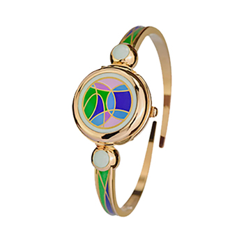 André Mouche NEOLIA Yellow Gold-Plated Ladies Watch
