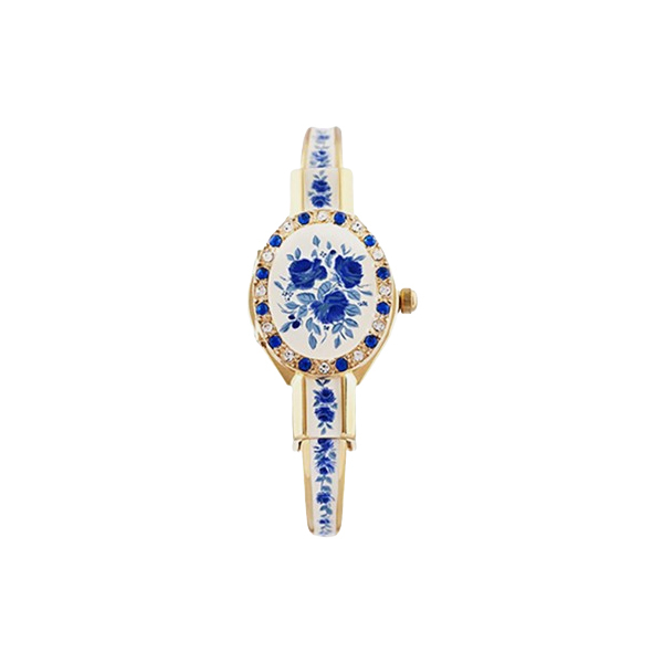 André Mouche ROSE Crystal Gold-Plated Ladies WatchImage