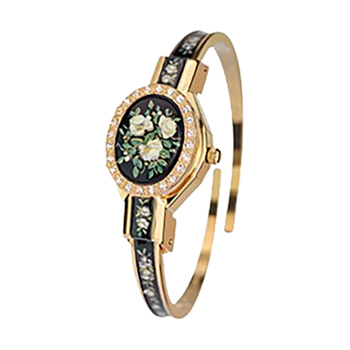 André Mouche ROSE Crystal Gold-Plated Ladies Watch