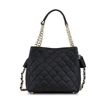 Lattemiele Quilted Leather Tote Bag