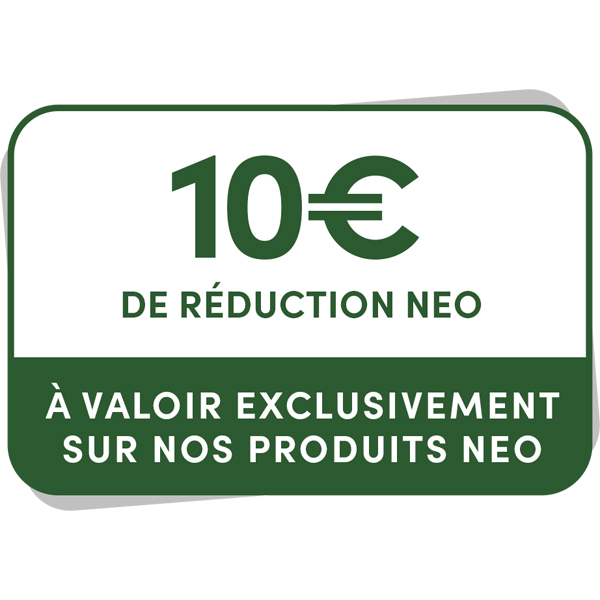 EXCLUSIF NEO : Bon de réduction de 10€ à valoir sur notre siteImage