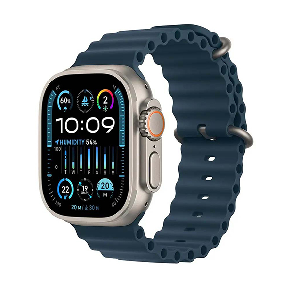 Apple Watch Ultra 2 GPS+Cellular Titanium 49mm − Ocean BandImage