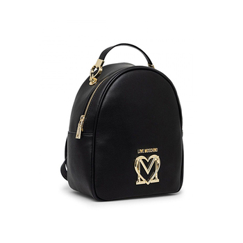 Love Moschino Logo-plaque Top-zip Backpack
