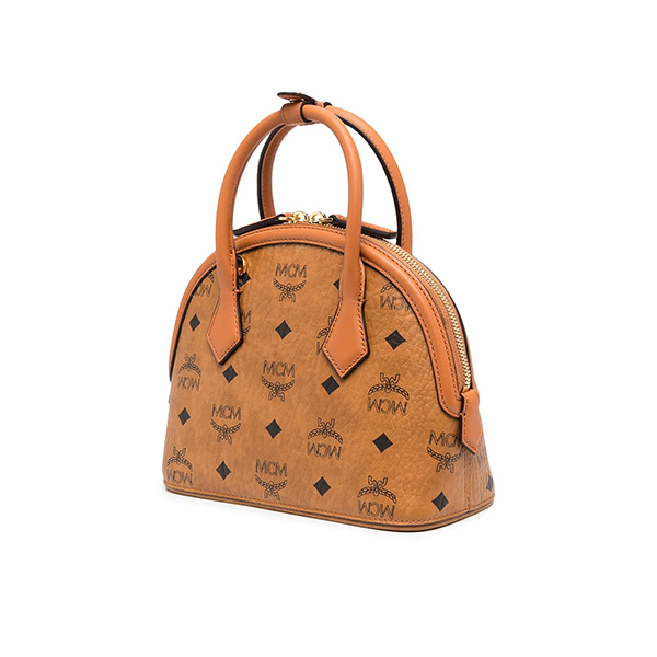 MCM TRACY Small Curved Tote BagImage