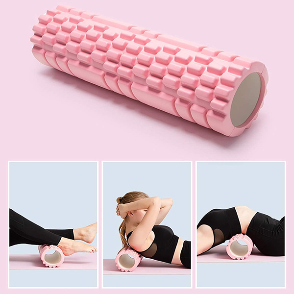 Rouleau de Massage Foam Pilates Rose − GexuamzImage