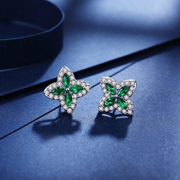 Pica LéLa LUCKY CLOVER Necklace and Earrings SetImage