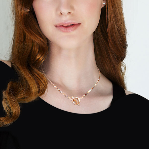 Pica LéLa Golden Wishes Necklace with Bonus CZ Stud EarringsImage