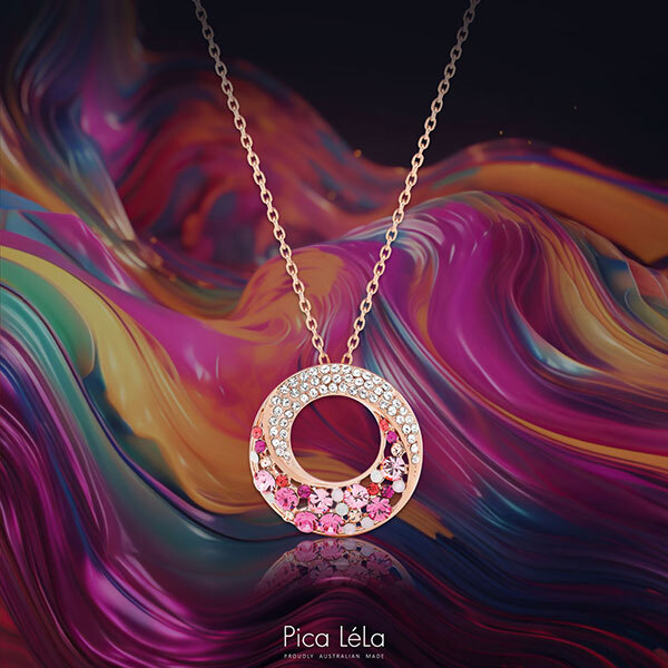 Pica LéLa RIPPLES of LOVE with Bonus CZ Stud EarringsImage