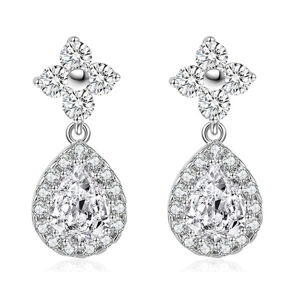 Pica LéLa CRYSTAL TEAR Drop EarringsImage