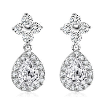 Pica LéLa CRYSTAL TEAR Drop Earrings