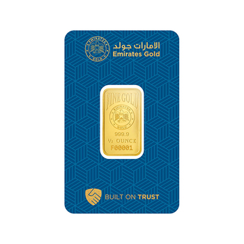 Emirates Gold 24K Gold Bar ½oz