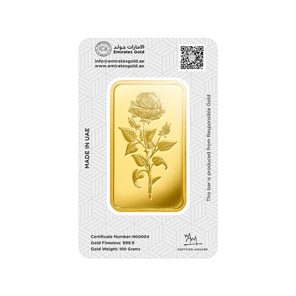 Emirates Gold 24K Gold Bar 100gmImage