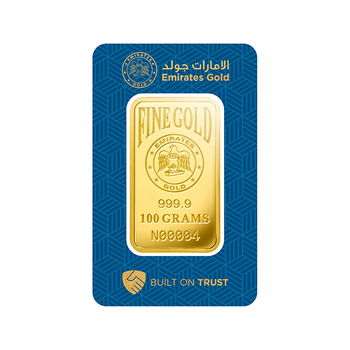 Emirates Gold 24K Gold Bar 100gm