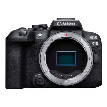 Canon EOS R10 Mirrorless Camera Body, Black