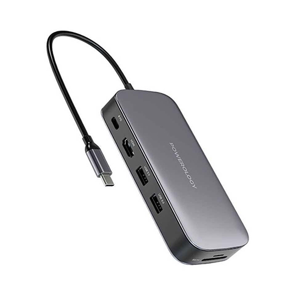 Powerology 256GB USB-C Hub & SSD DriveImage