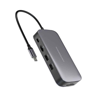 Powerology 256GB USB-C Hub & SSD Drive